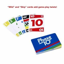 Mattel Games Phase 10 Card Game -Aussietoys shop AB MATFBN53 2
