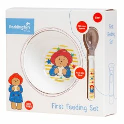 Paddington Bear Paddington First Feeding Set -Aussietoys shop JA PB1604 3