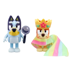 Bluey Queens Bingo & Bluey Figurines 2 Pack