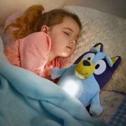 Bluey GoGlow Kids Light Up Bedtime Pal Soft Toy -Aussietoys shop MO 14337 2