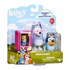 Bluey Christmas Swim Figure 2-Pack: Nana, Bluey & Bartleby 5 Bluey Christmas Swim Figure 2-Pack: Nana, Bluey & Bartleby -Aussietoys shop MO 17157CHRISTMASSWIM 2