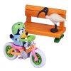 Bluey Bicycle With Bluey Figurine Vehicle Playset