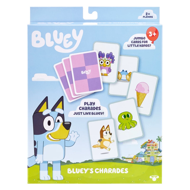 Bluey Charades Card Game 1 Bluey Charades Card Game