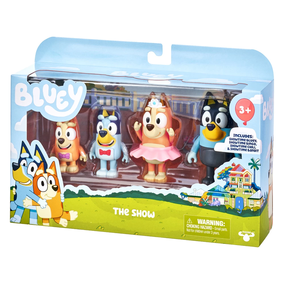 Bluey The Show Family Figurines 4 Pack 3 Bluey The Show Family Figurines 4 Pack - Image 3