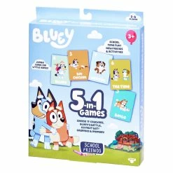 Bluey 5 In 1 School Friends Card Game -Aussietoys shop MO 17375 3
