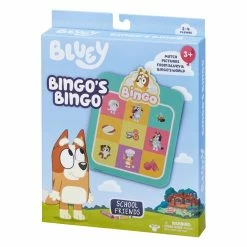 Bluey Bingo's Bingo Card Game - School Friends -Aussietoys shop MO 17376 2