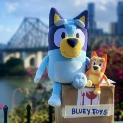 Bluey Best Mate Bluey Plush Toy Large 45cm -Aussietoys shop MO000001 4