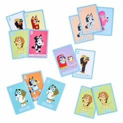 Bluey 5 In 1 Heeler Family Card Game -Aussietoys shop MO000031 3