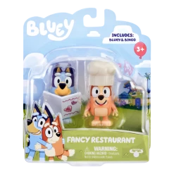 Fancy Restaurant: Bluey & Bingo Season 4 Mini Figurines 2 Pack -Aussietoys shop MO000120FANCYREST 2