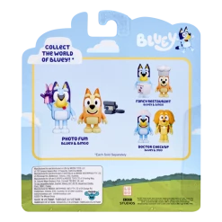 Fancy Restaurant: Bluey & Bingo Season 4 Mini Figurines 2 Pack -Aussietoys shop MO000120FANCYREST 5