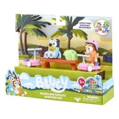 Scooter Time: Bluey & Bingo Figurines Season 4 Mini Vehicle Playset -Aussietoys shop MO000123SCOOTER 3