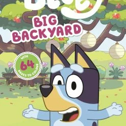 Bluey Big Backyard Colouring Book