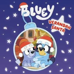 Bluey Verandah Santa A Christmas Book Hardcover