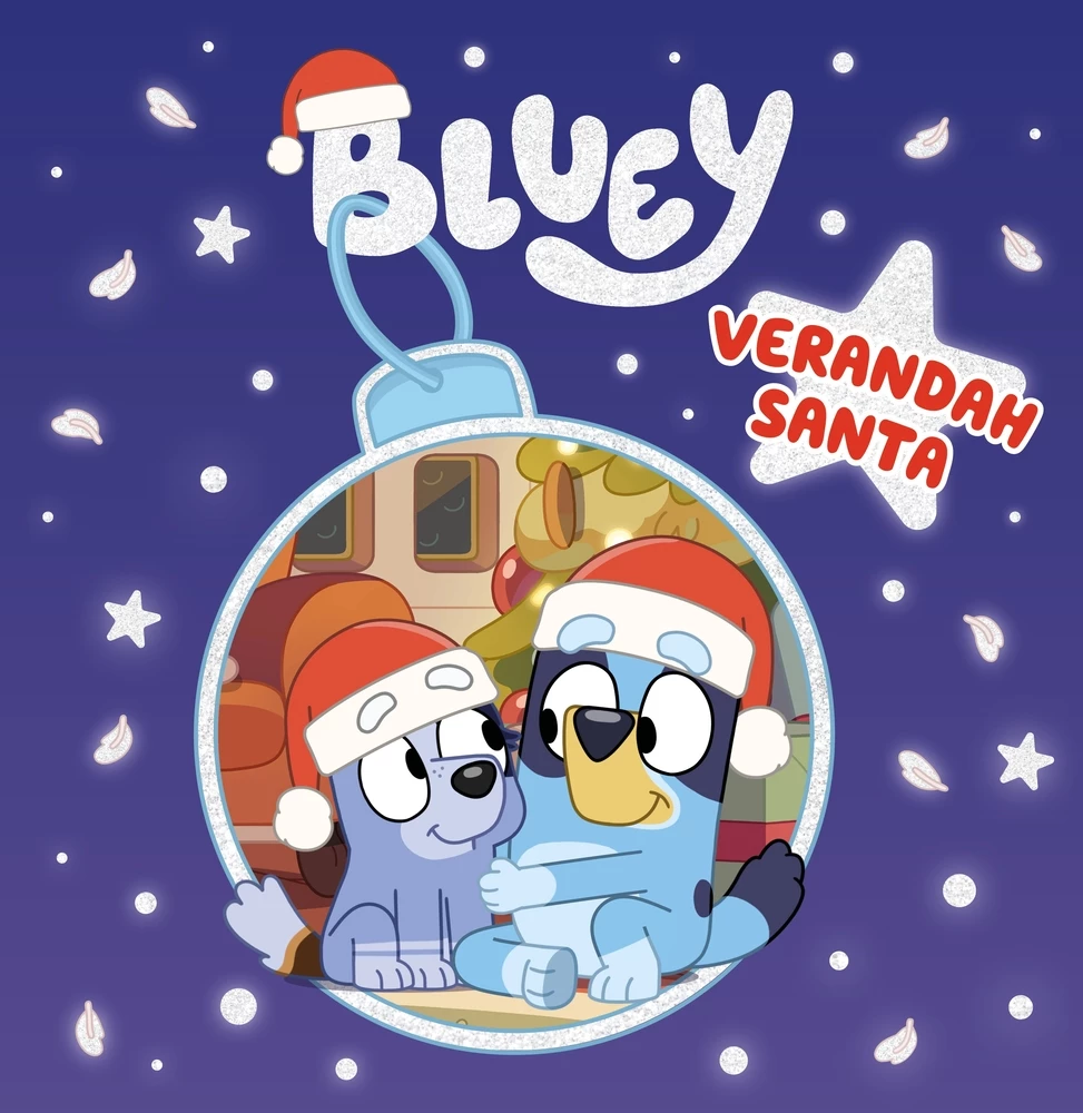 Bluey Verandah Santa A Christmas Book Hardcover 1 Bluey Verandah Santa A Christmas Book Hardcover