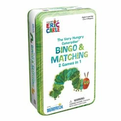Briarpatch The Very Hungry Caterpillar Bingo & Matching Game Tin