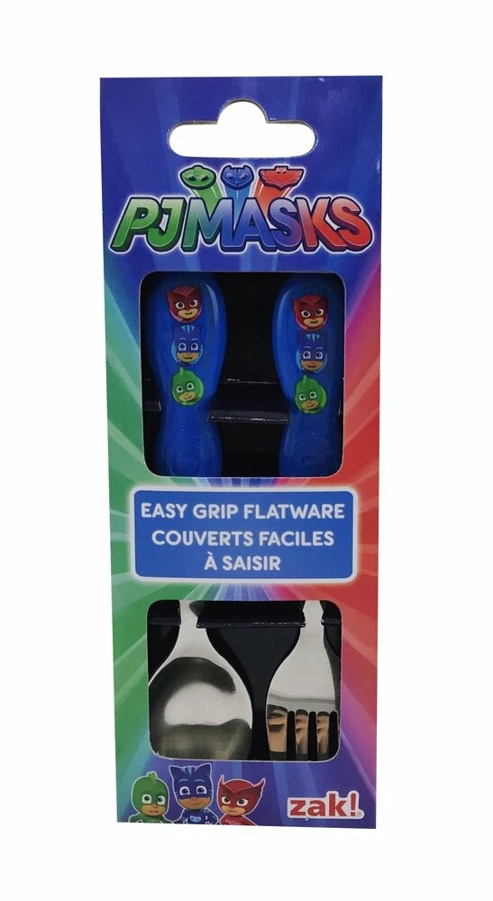 Zak PJ Masks 2 Piece Cutlery Set 1 Zak PJ Masks 2 Piece Cutlery Set